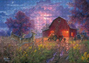 Abraham Hunter: Night Run 500 Piece Puzzle Abraham Hunter: Night Run 500 Piece Puzzle