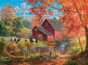 Abraham Hunter: Life on the Farm 1000 Piece Puzzle Abraham Hunter: Life on the Farm 1000 Piece Puzzle