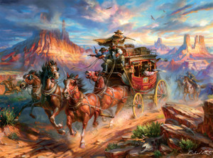 Blend Cota: Wild Wild West 1000 Piece Puzzle Blend Cota: Wild Wild West 1000 Piece Puzzle