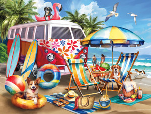 Dog Days: Dog Days of Summer 750 Piece Puzzle Dog Days: Dog Days of Summer 750 Piece Puzzle