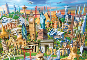 World Landmarks 2000 Piece Puzzle World Landmarks 2000 Piece Puzzle