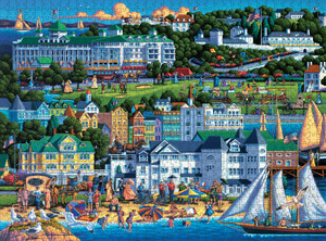 Eric Dowdle: Mackinac Island  1000 Piece Puzzle