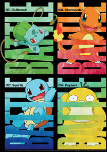 Pokemon Battle 500 Piece Puzzle Pokemon Battle 500 Piece Puzzle