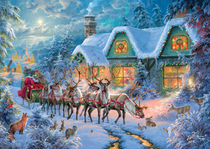 Abraham Hunter: Christmas Magic 500 Piece Puzzle