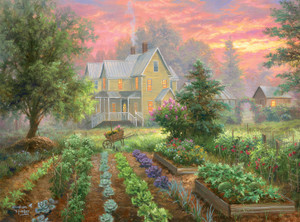 Abraham Hunter: Summer Garden 1000 Piece Puzzle