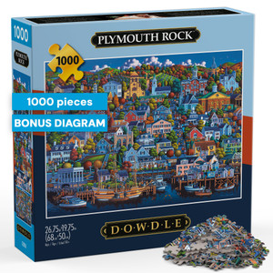 Eric Dowdle: Plymouth Rock 1000 Piece Puzzle