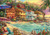 Chuck Pinson - Island Time 300 Large Pieces Puzzle Chuck Pinson - Island Time 300 Large Pieces Puzzle