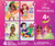 Ceaco Puzzle: 4 X 1 Kids Multipack - Disney Princess  48-piece,  72-piece and 100-piece Puzzles Ceaco Puzzle: 4 X 1 Kids Multipack - Disney Princess  48-piece,  72-piece and 100-piece Puzzles