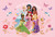 Ceaco: 50 Piece Giant Floor Puzzle - Disney Princess - Ages 4 and up - Large Pieces - 2 feet x 3 feet