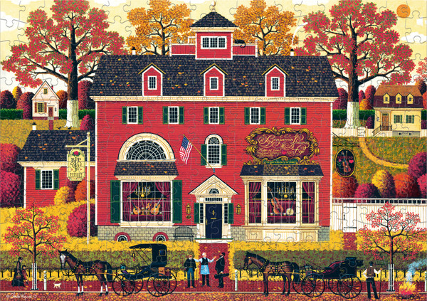 Charles Wysocki AMERICANA: Benjamin's Music Store