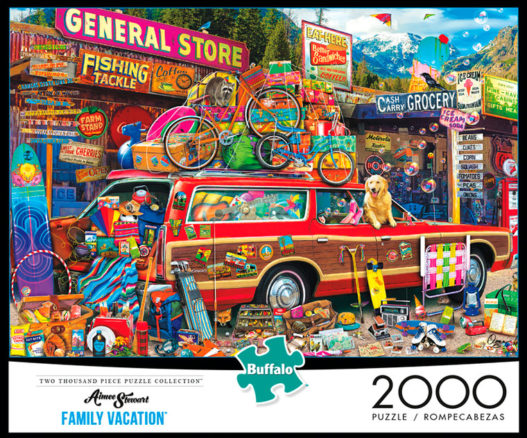 Buffalo games 2000 piece jigsaw puzzles Clearance