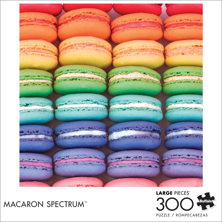Art of Play: Macaron Spectrum 300 Large Piece Jigsaw Puzzle