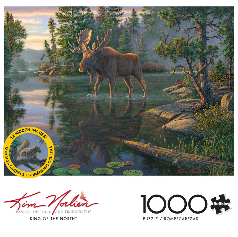 Kim Norlien: King of the North 1000 Piece Jigsaw Puzzle