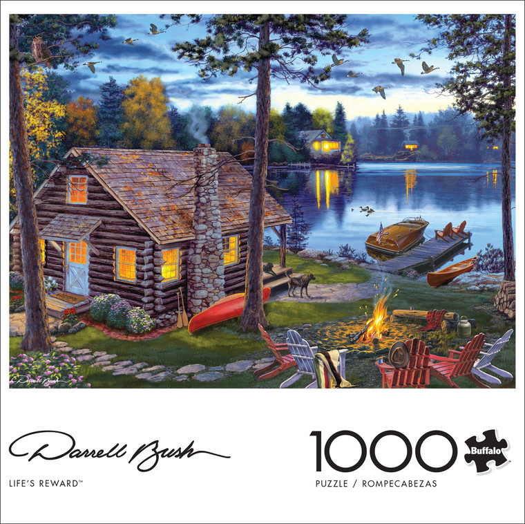 Darrell Bush: Life's Reward 1000 Piece Jigsaw Puzzle