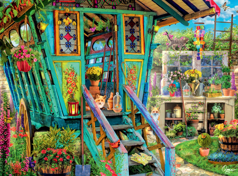 Aimee Stewart:  The Potting Shed 1000 Piece Puzzle