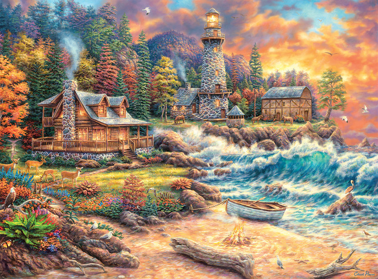 Chuck Pinson's Escapes: Providence by the Sea 1000 Piece Puzzle