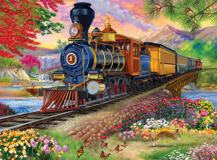 Bigelow: Scenic Steam Engine 1000 Piece Puzzle