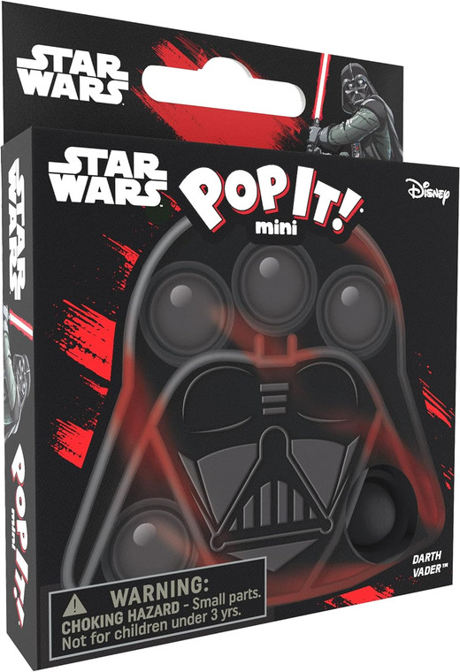 Pop It! Mini - Star Wars Darth Bubble Popping Game