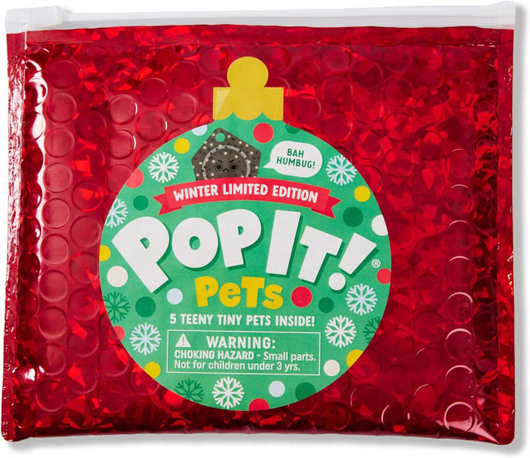 Pop It! Pets Christmas / Holiday Limited Edition - Mini Pop It! Pets Collectables