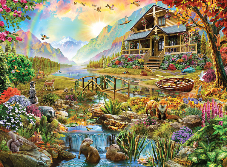 Signature Collection: Paradise in the Country 1000 Piece Puzzle