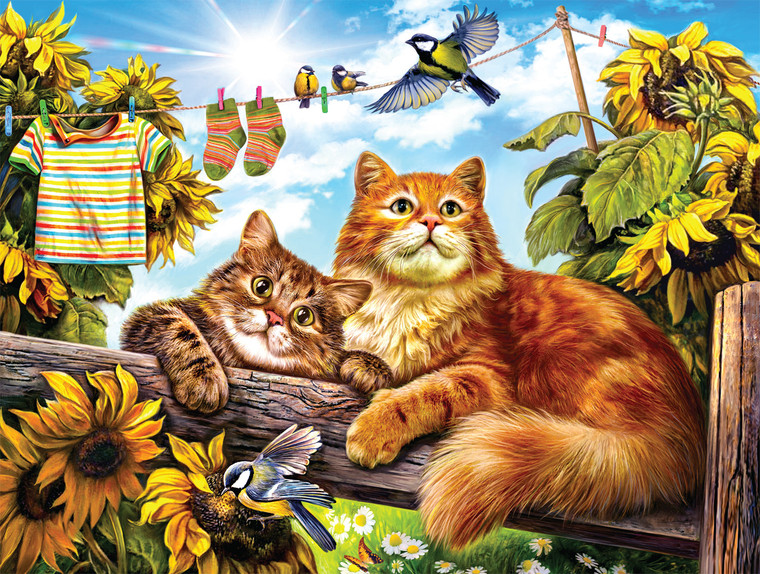 Cats: Summer Play 750 Piece Puzzle