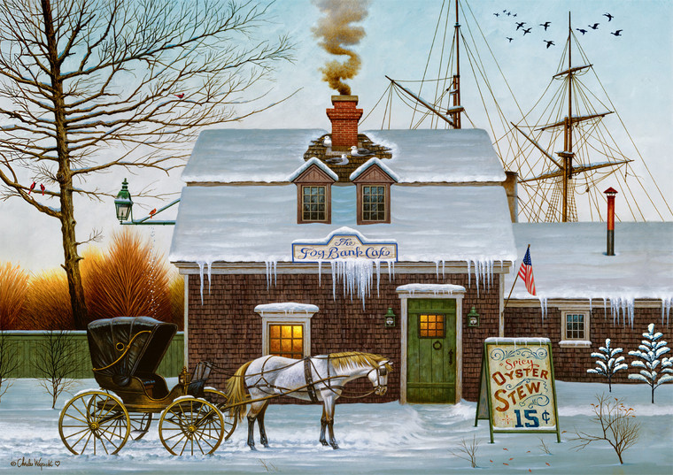 Charles Wysocki: Belly Warmers 300 Piece Puzzle