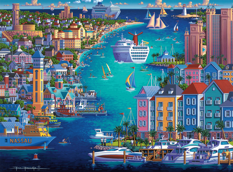 Eric Dowdle: Bahamas 1000 Piece Puzzle