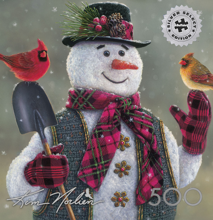 Kim Norlien Silver Select: Snow Grandpa 500 Piece Puzzle