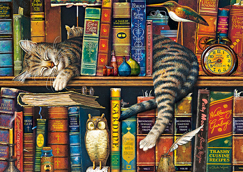 Charles Wysocki Frederick The Literate 300 Large Piece Jigsaw Puzzle