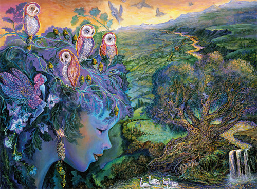 Josephine Wall A Parliament of Owls Glitter Edition 1000 Piece