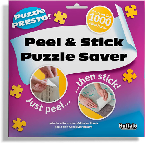 Puzzle Presto! Peel & Stick Puzzle Saver by Buffalo Games