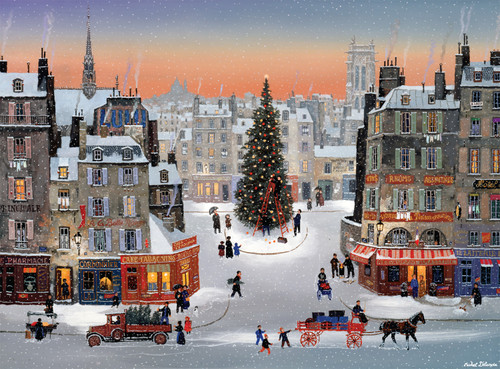 Noel様 Michel Delacroix: Noël est de Retour 1000 Piece Puzzle