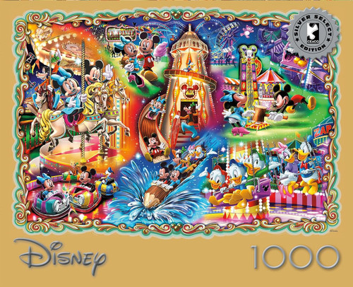 Ceaco Puzzle: Disney: Mickey's Carnival 1000 Piece Puzzle (Silver
