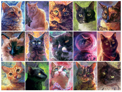 Cats: Cat Candids 750 Piece Puzzle