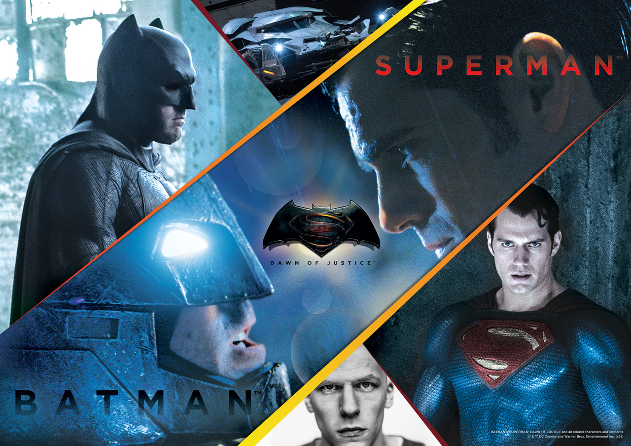 DAWN OF JUSTICE Batman vs. Superman 300 Large Piece Puzzle