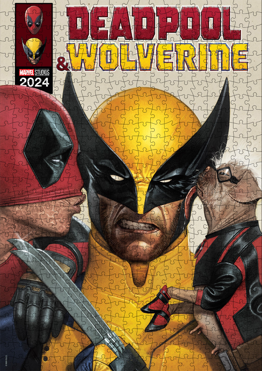 Marvel - Deadpool Comic Book 500 Piece Puzzle