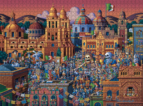 Eric Dowdle: Day of the Dead 1000 Piece Puzzle