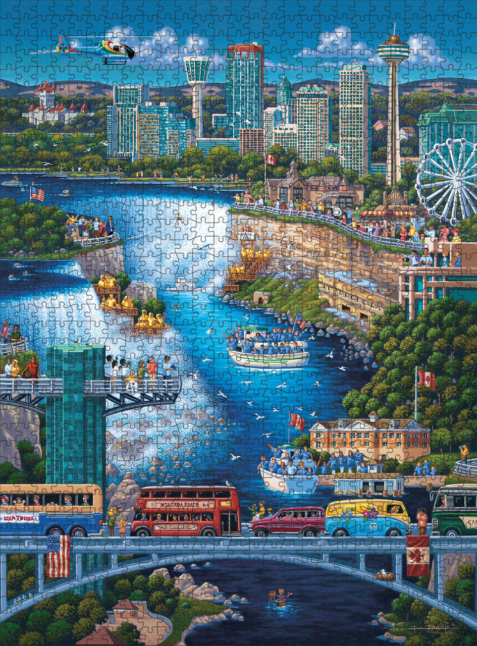 Eric Dowdle: Niagara Falls 1000 Piece Puzzle