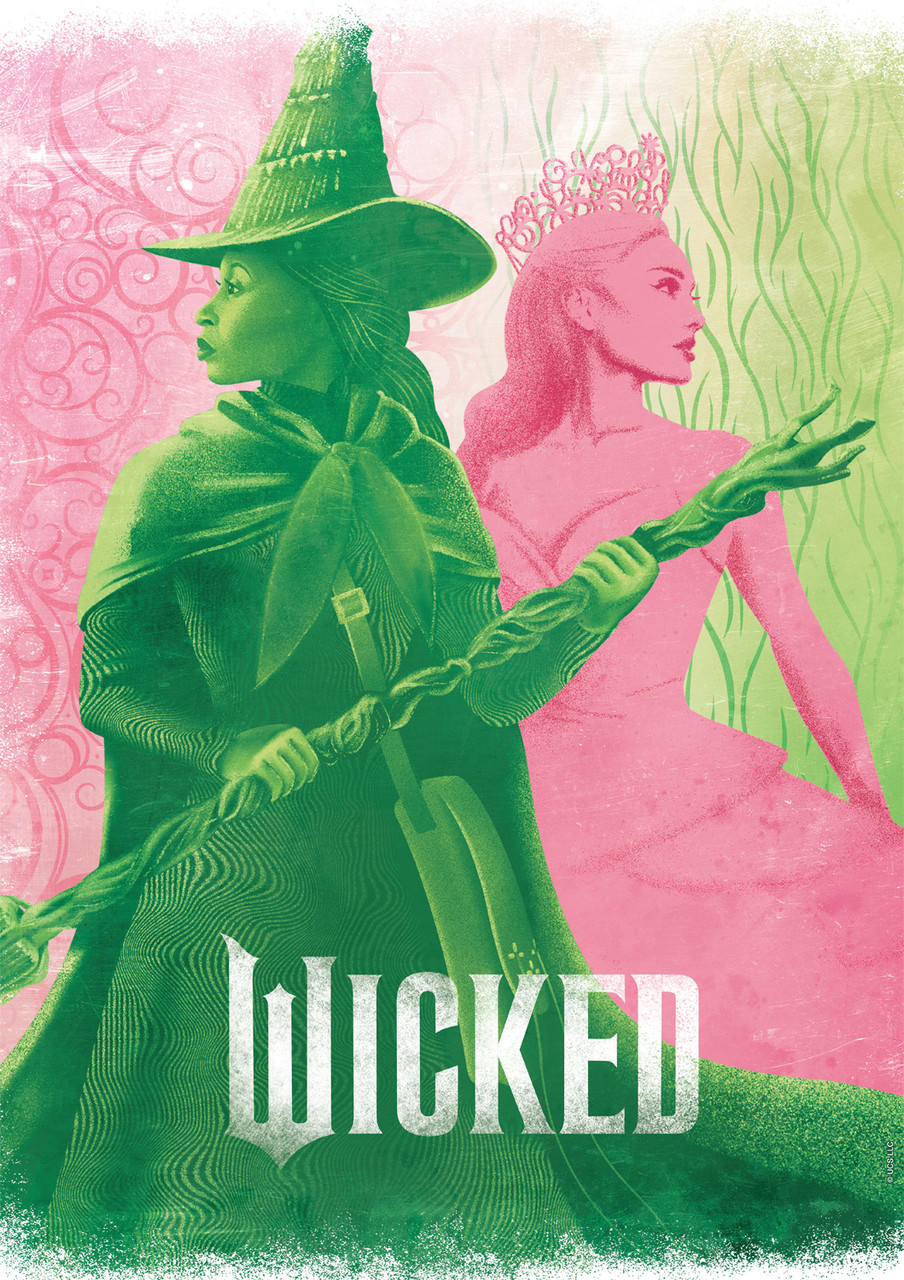 Pink Goes Good with Green (Wicked) 500 Piece Puzzle