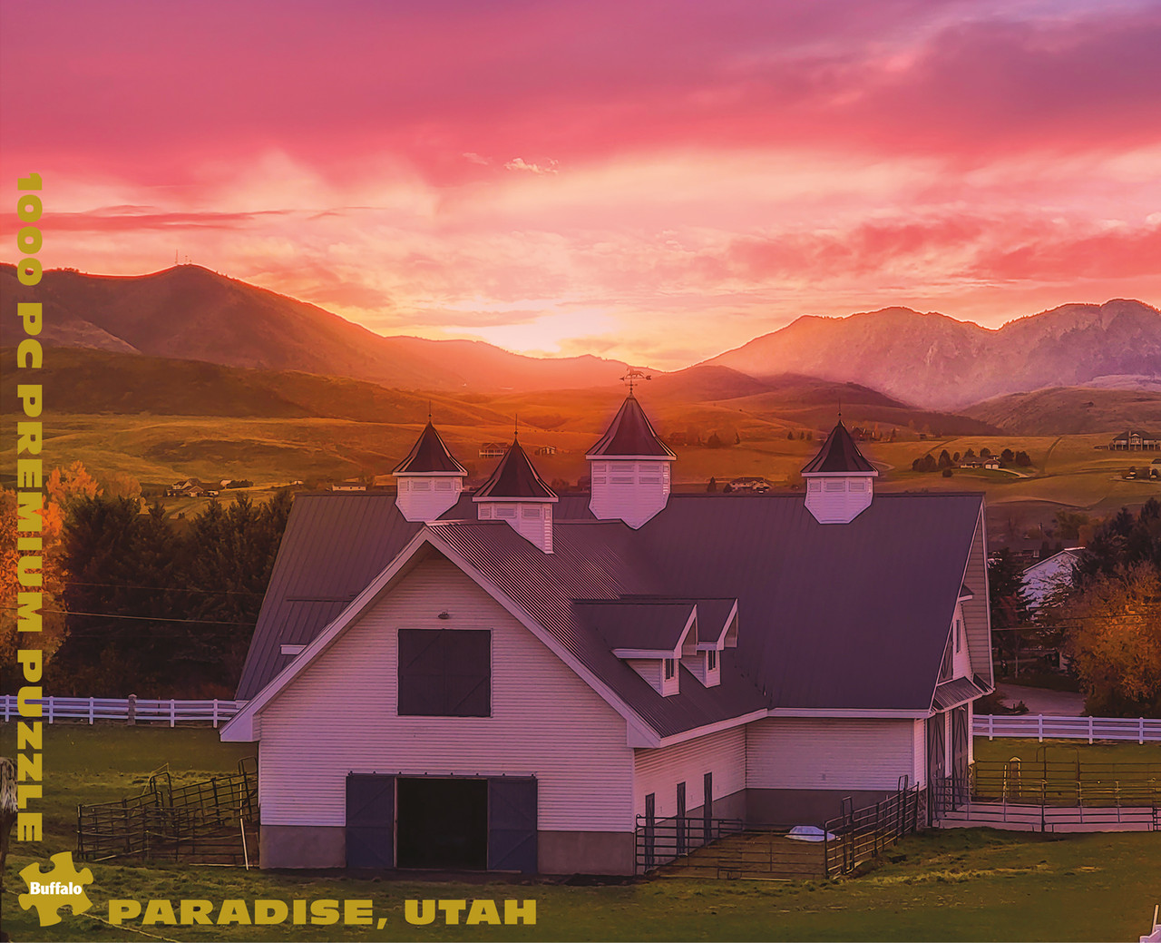 Buffalo Gold: Paradise, Utah 1000 Piece Puzzle (Giftable Gold Box )