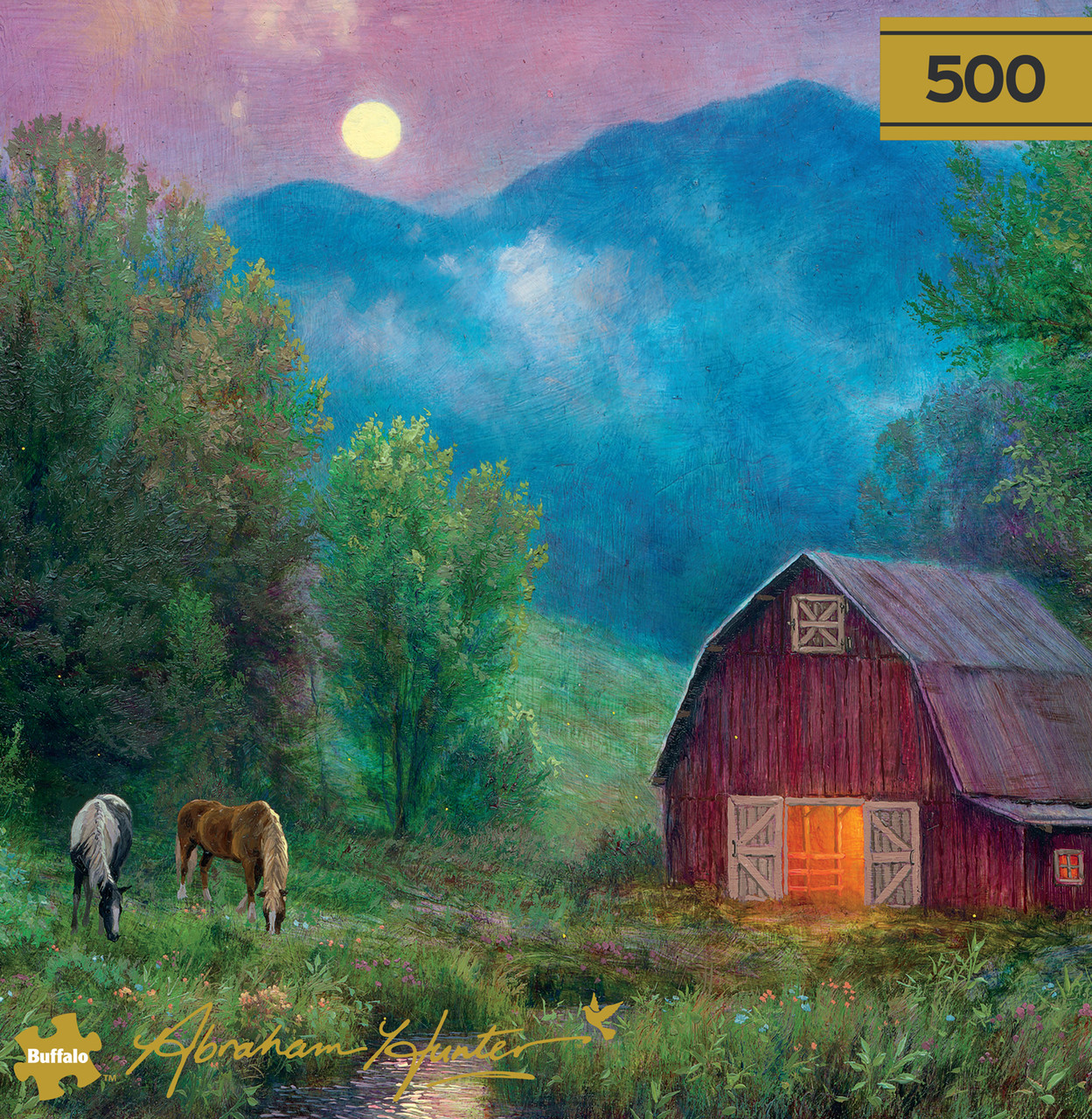 Gold: Moment of Peace 500 Piece Puzzle (Premium Giftable Gold Box)