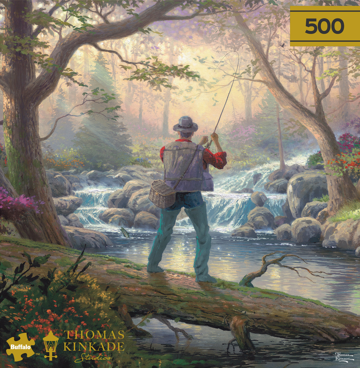 Gold: It Doesn't Get Much Better 500 Piece Puzzle (Premium Giftable Gold Box) Thomas Kinkade