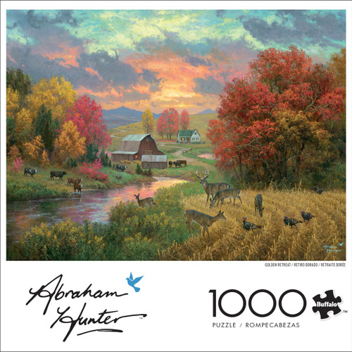 Abraham Hunter: Golden Retreat 1000 Piece Puzzle