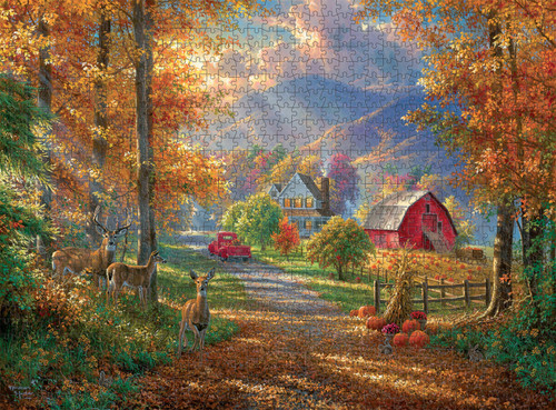 Abraham Hunter: Fall Memories 1000 Piece Puzzle