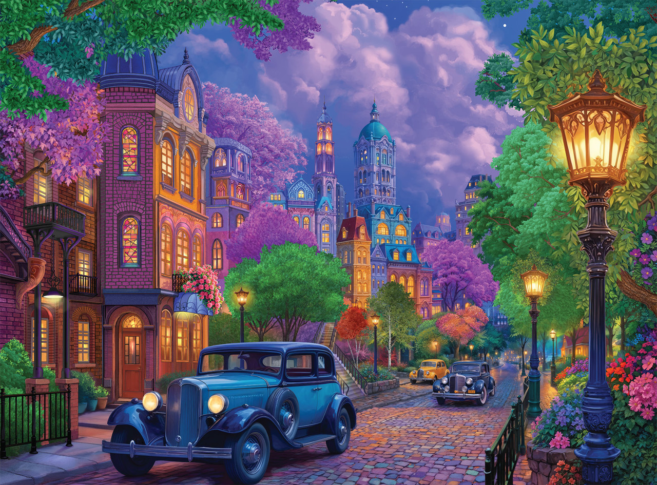 Night & Day: City at Dusk 1000 Piece Puzzle