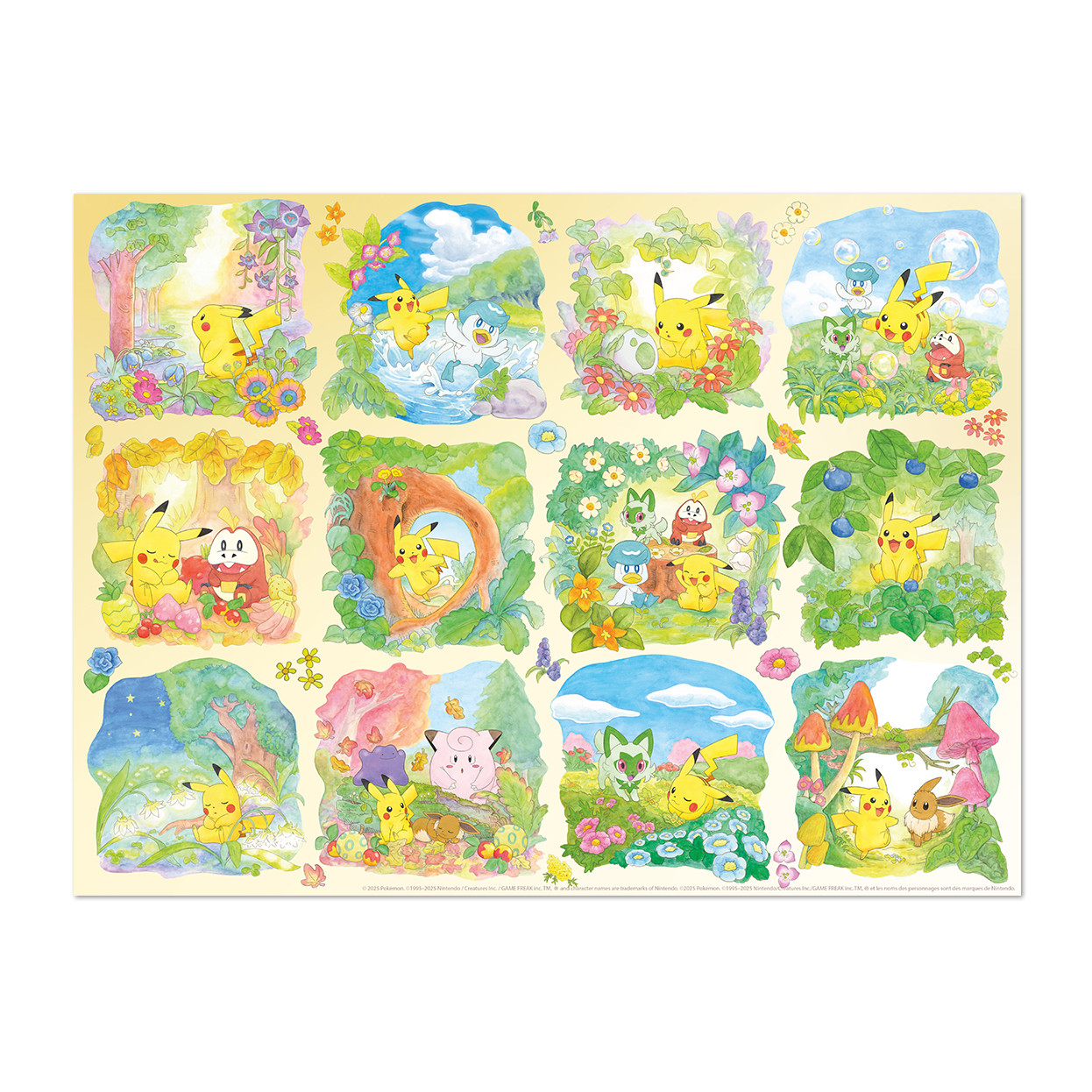 Scenic Pokemon 1000 Piece Puzzle - Sapphire Select: