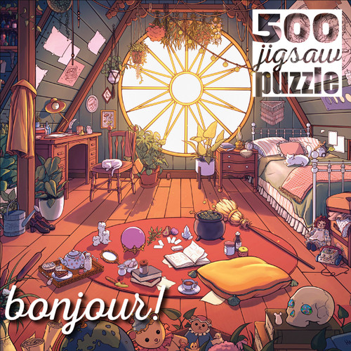 BOBBY VALENTIN / rompecabezasサルサ人気盤 Bonjour: Messy Room 500 Piece Puzzle