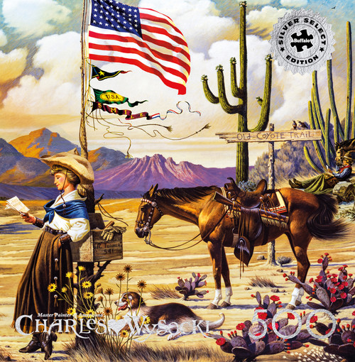 Charles Wysocki Silver Select: Love Letter From Laramie 500 Piece
