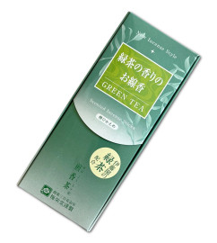 Green Tea Japanese Incense (Less Smoke) - Baieido Green Tea Japanese Incense (Less Smoke) - Baieido