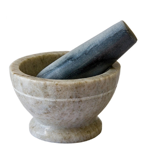 Mortar & Pestle - Earth - Marble
